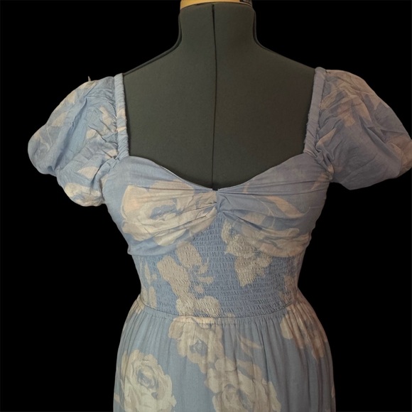 Free People Blue Floral Dress - Picture 4 of 5